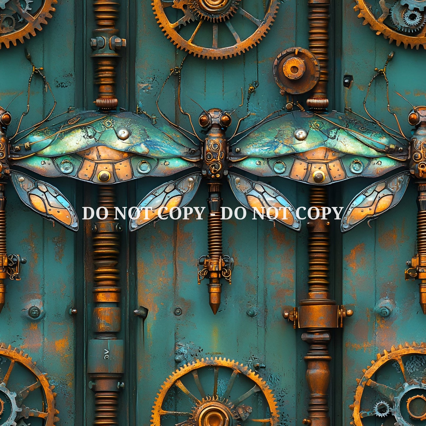 STEAMPUNK DRAGONFLIES - MULTIPLE VARIATIONS