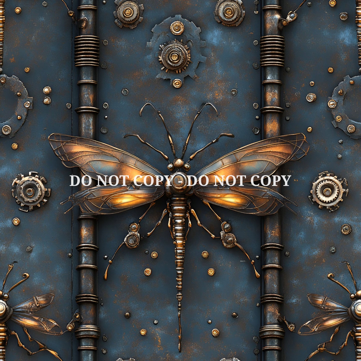 STEAMPUNK DRAGONFLIES - MULTIPLE VARIATIONS