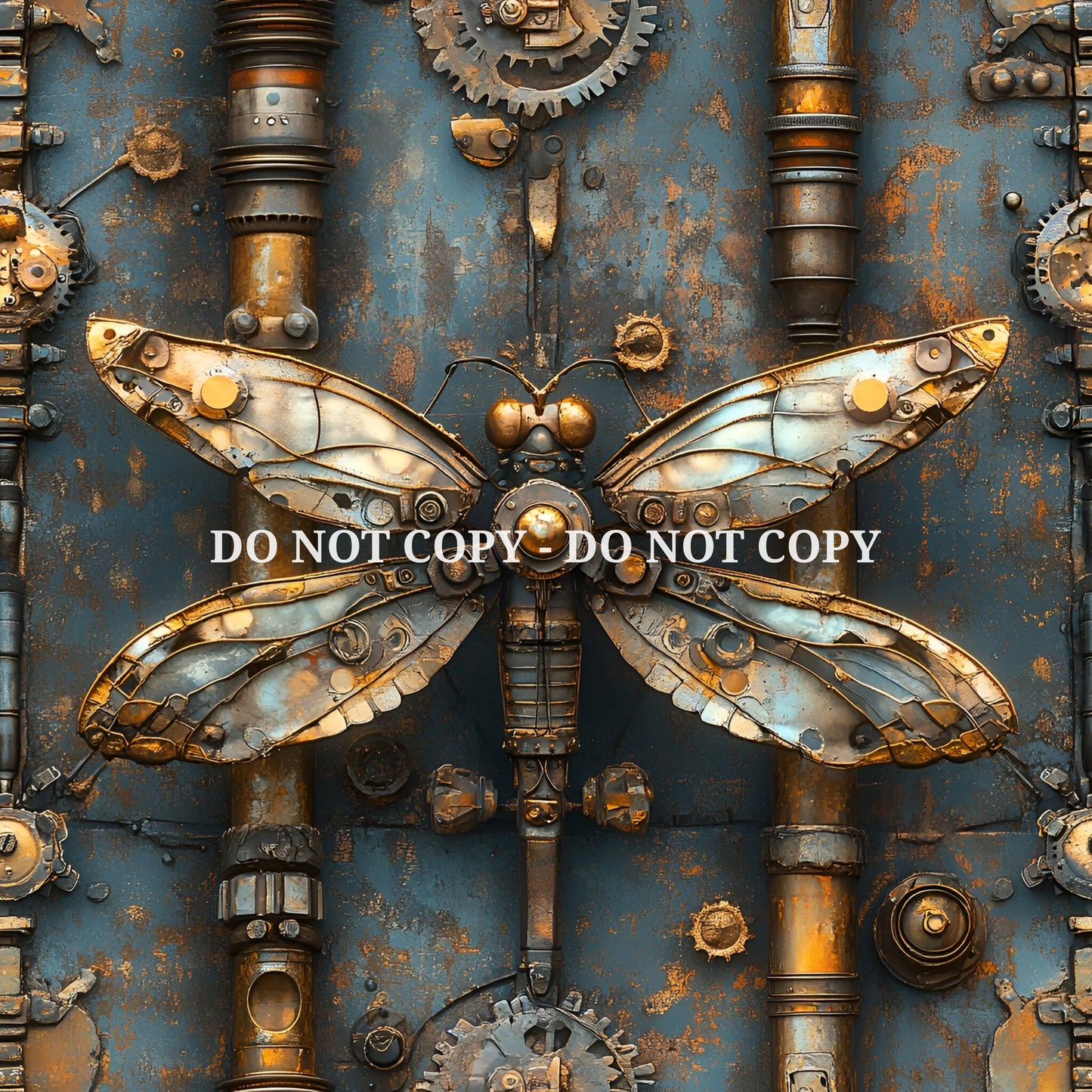 STEAMPUNK DRAGONFLIES - MULTIPLE VARIATIONS