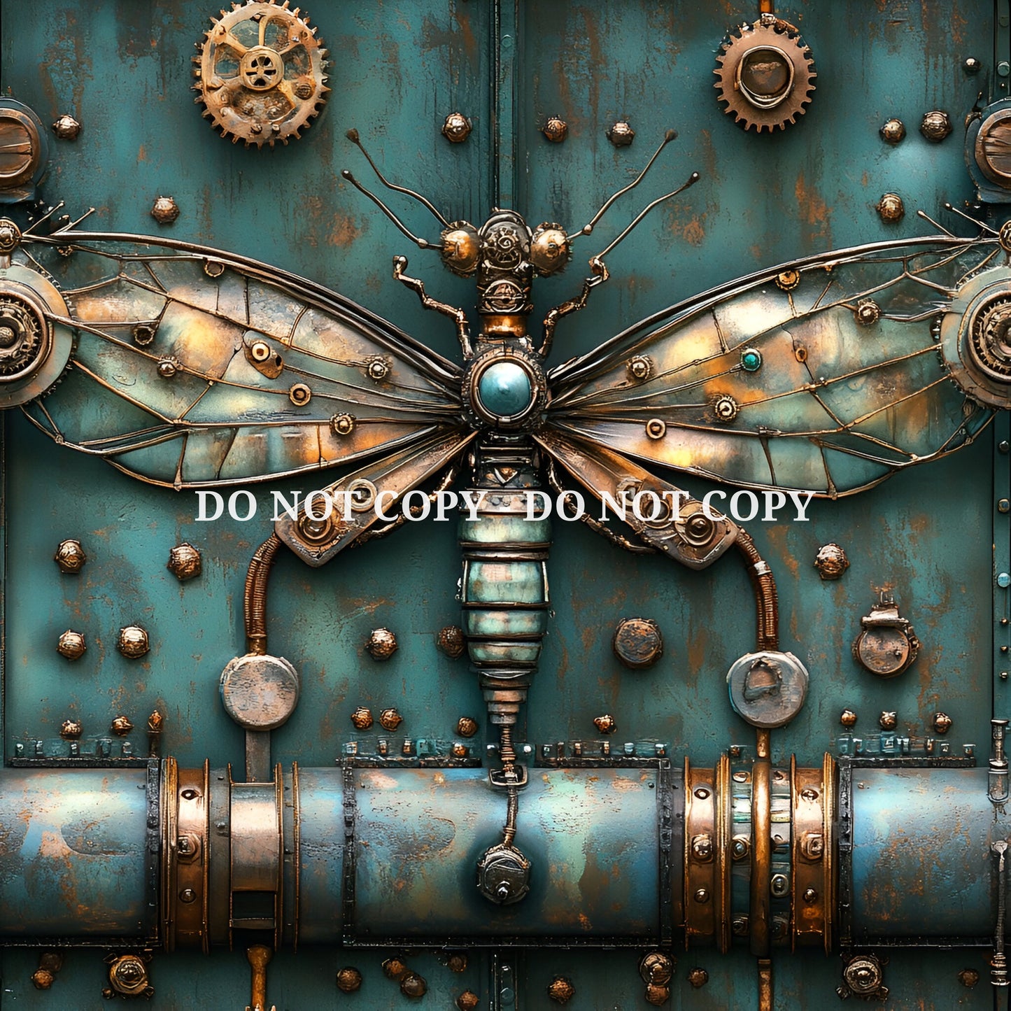 STEAMPUNK DRAGONFLIES - MULTIPLE VARIATIONS