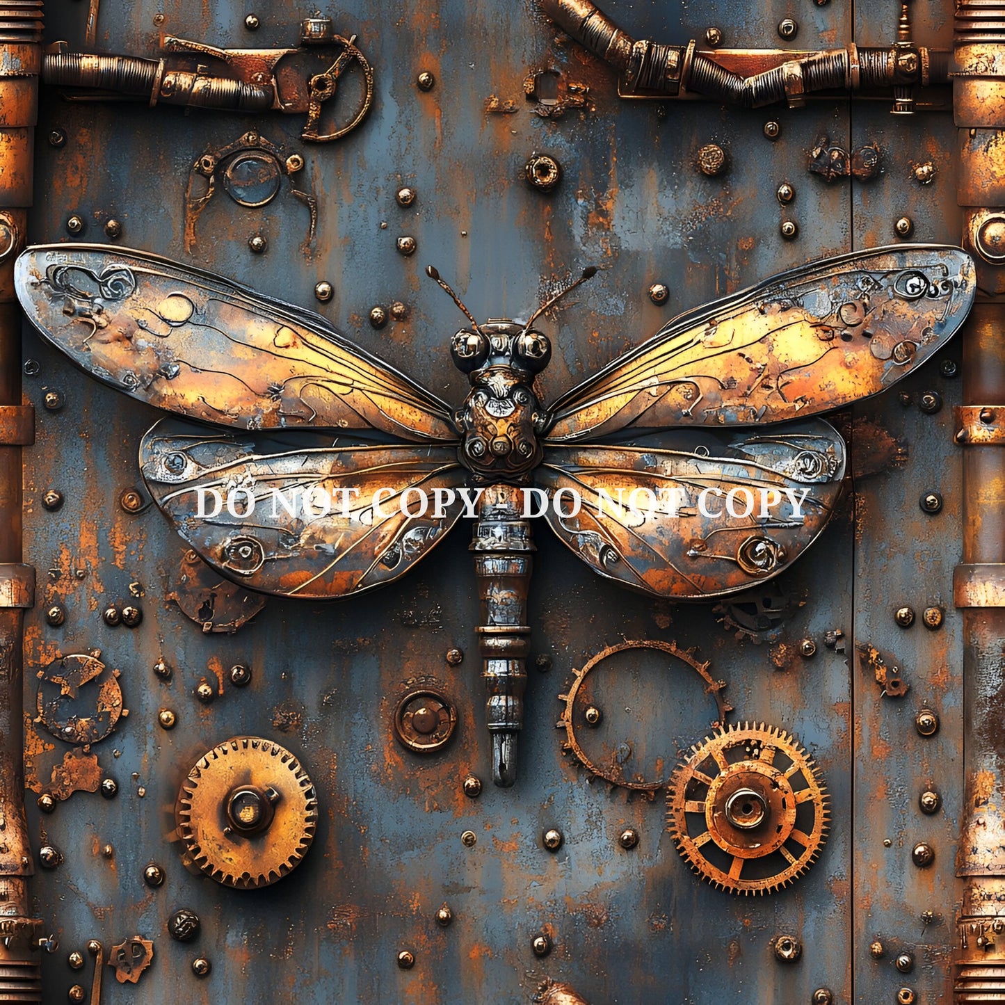 STEAMPUNK DRAGONFLIES - MULTIPLE VARIATIONS