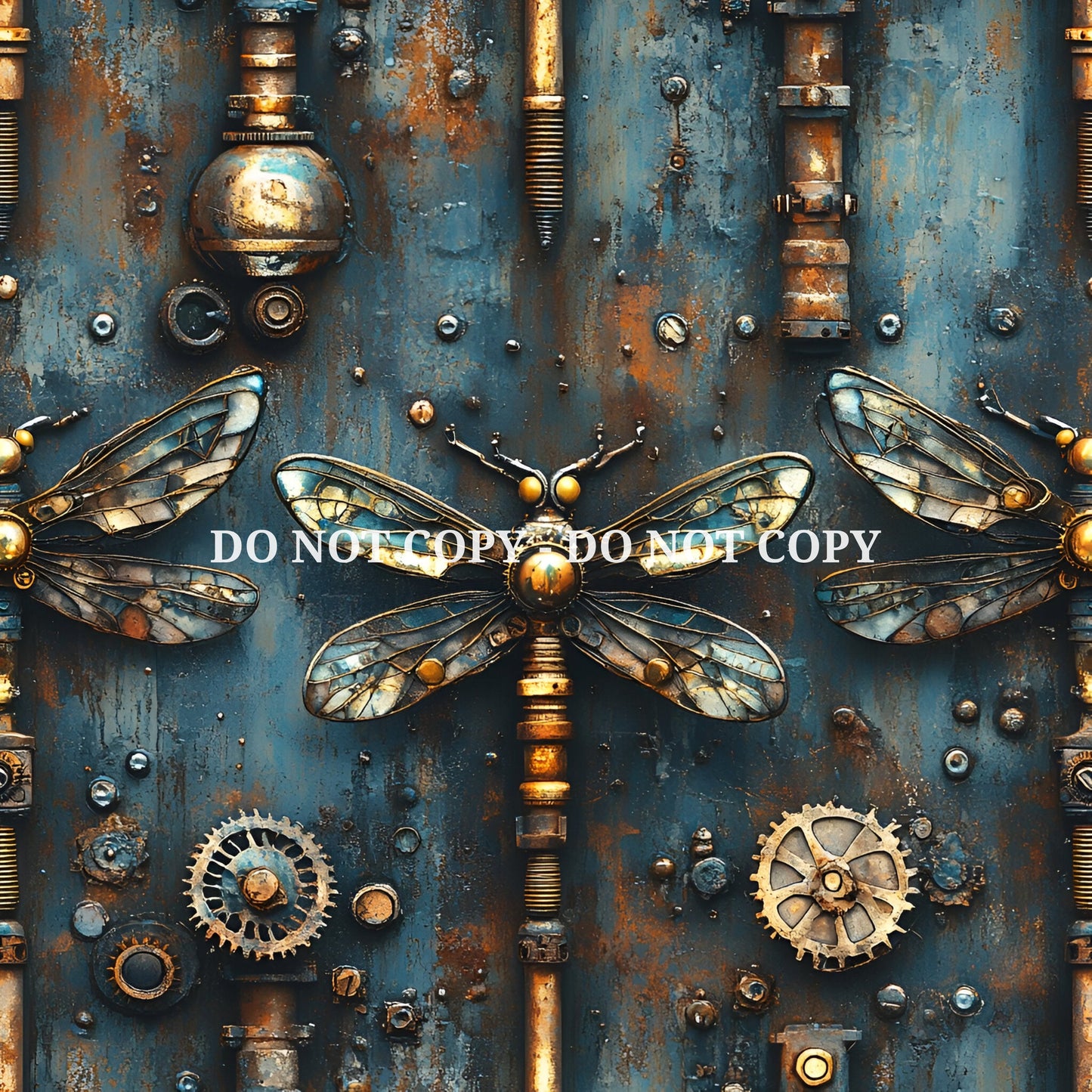 STEAMPUNK DRAGONFLIES - MULTIPLE VARIATIONS
