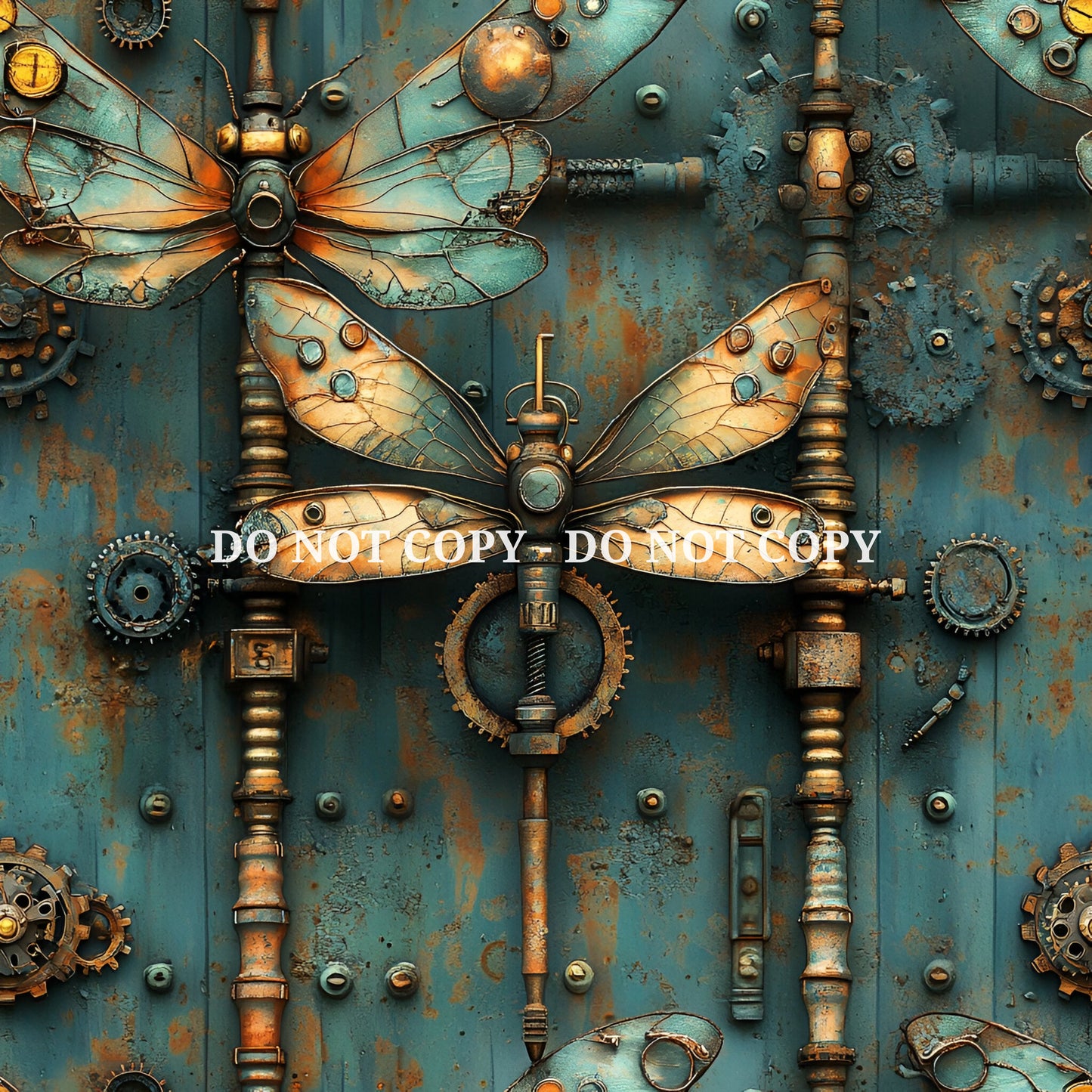STEAMPUNK DRAGONFLIES - MULTIPLE VARIATIONS