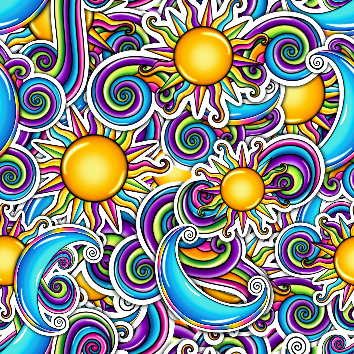 BACK TO THE 90s - PATTERN VINYL - MULTIPLE VARIATIONS