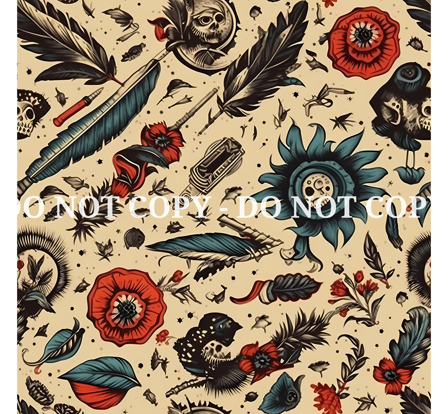 TRADITIONAL TATTOO VINYL - MULTIPLE VARIATIONS