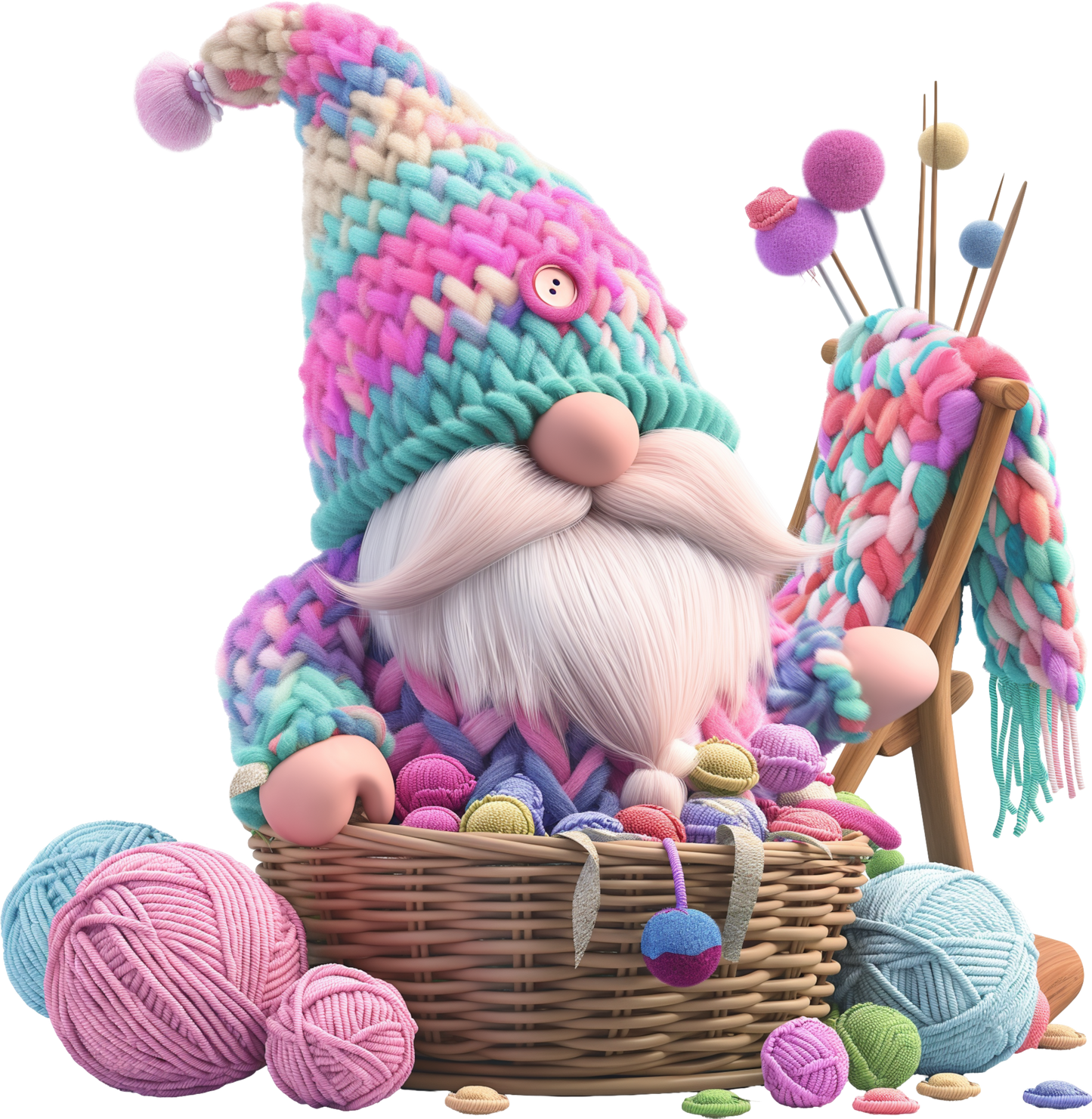 CROCHET GNOMES - Decals