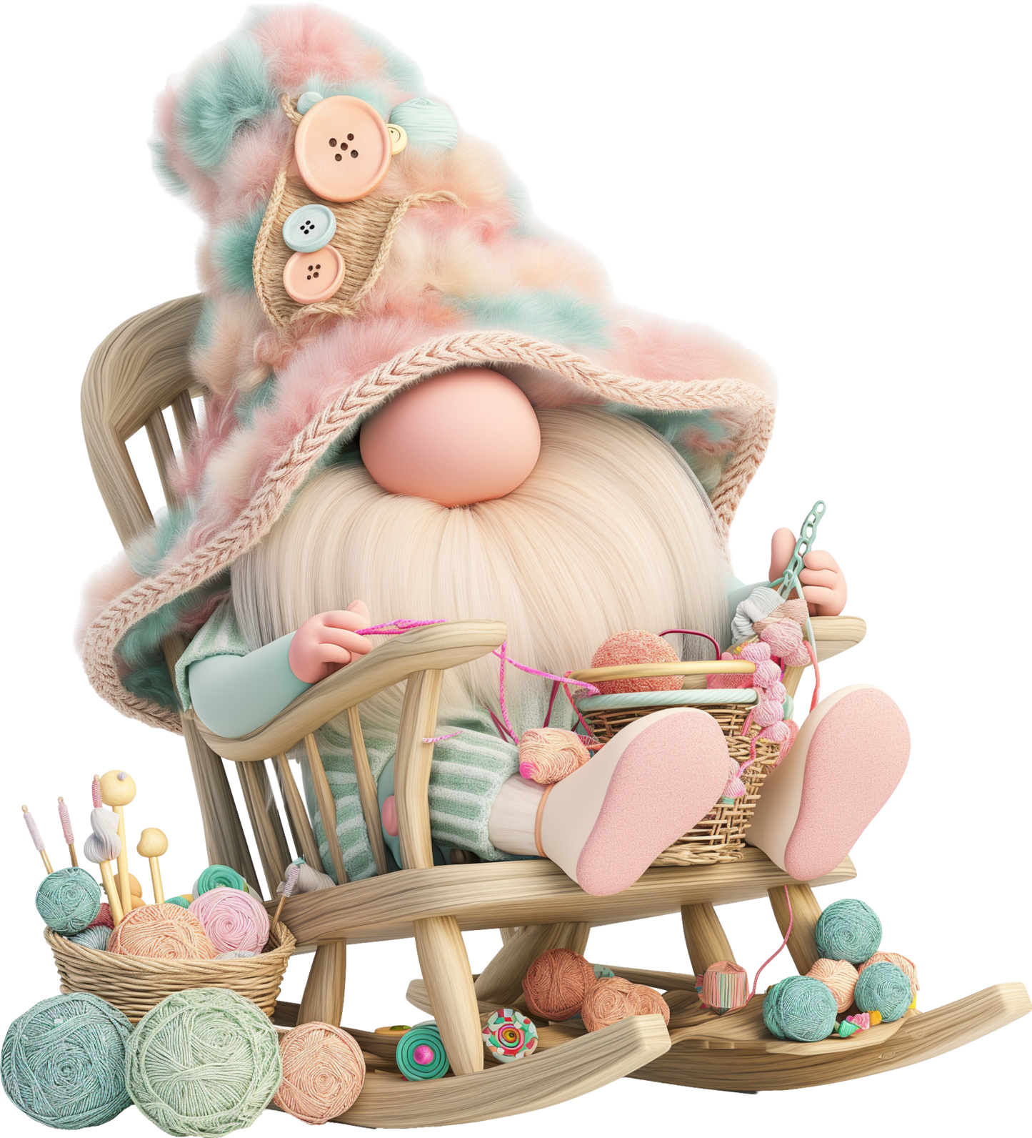 CROCHET GNOMES - Decals