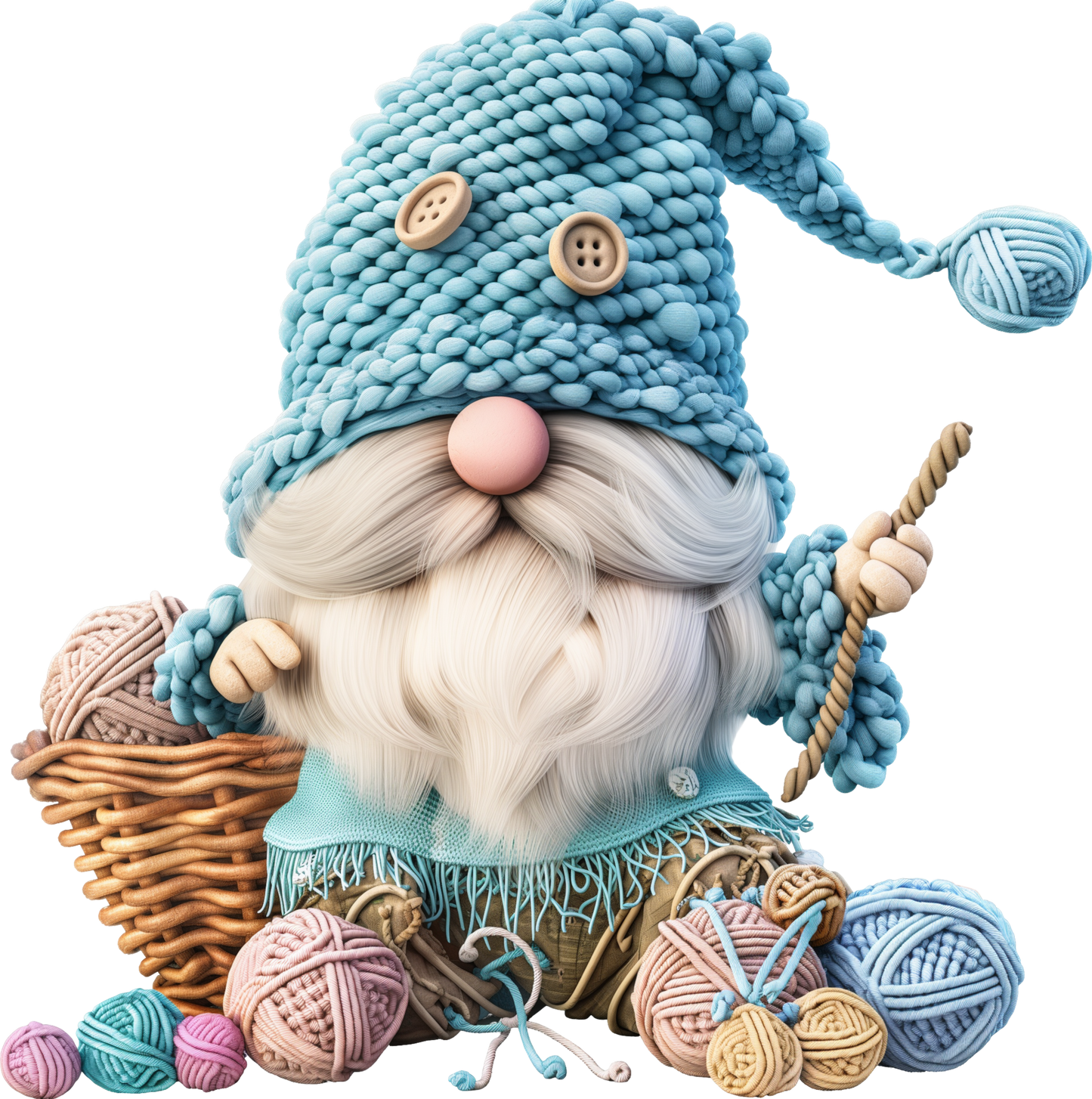 CROCHET GNOMES - Decals