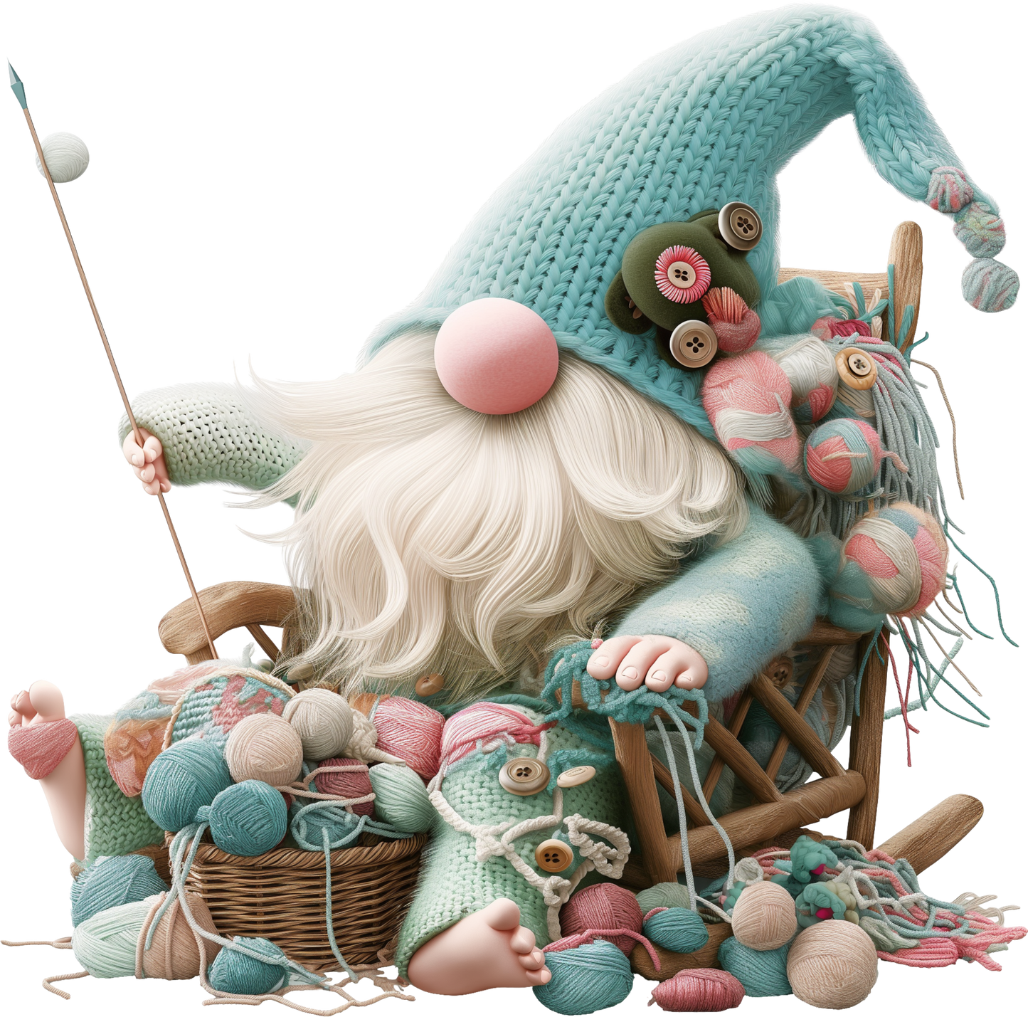 CROCHET GNOMES - Decals