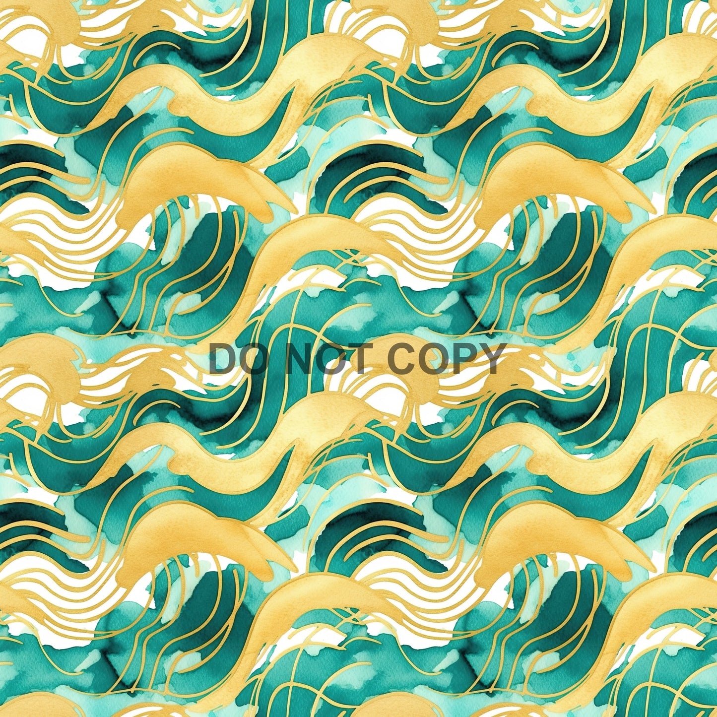 GOLD AND TEAL NAUTICAL - MULTIPLE VARIATIONS