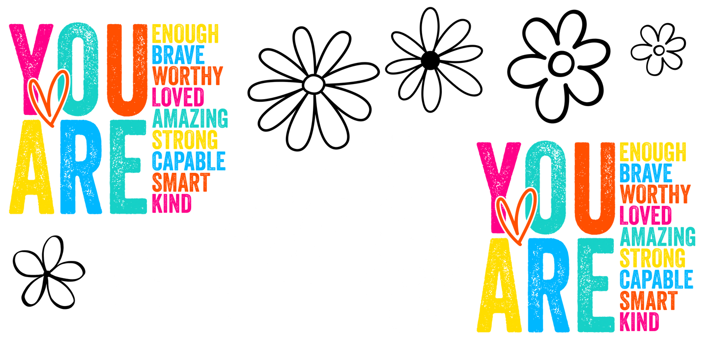 YOU ARE - MINI FLAIR SHEET