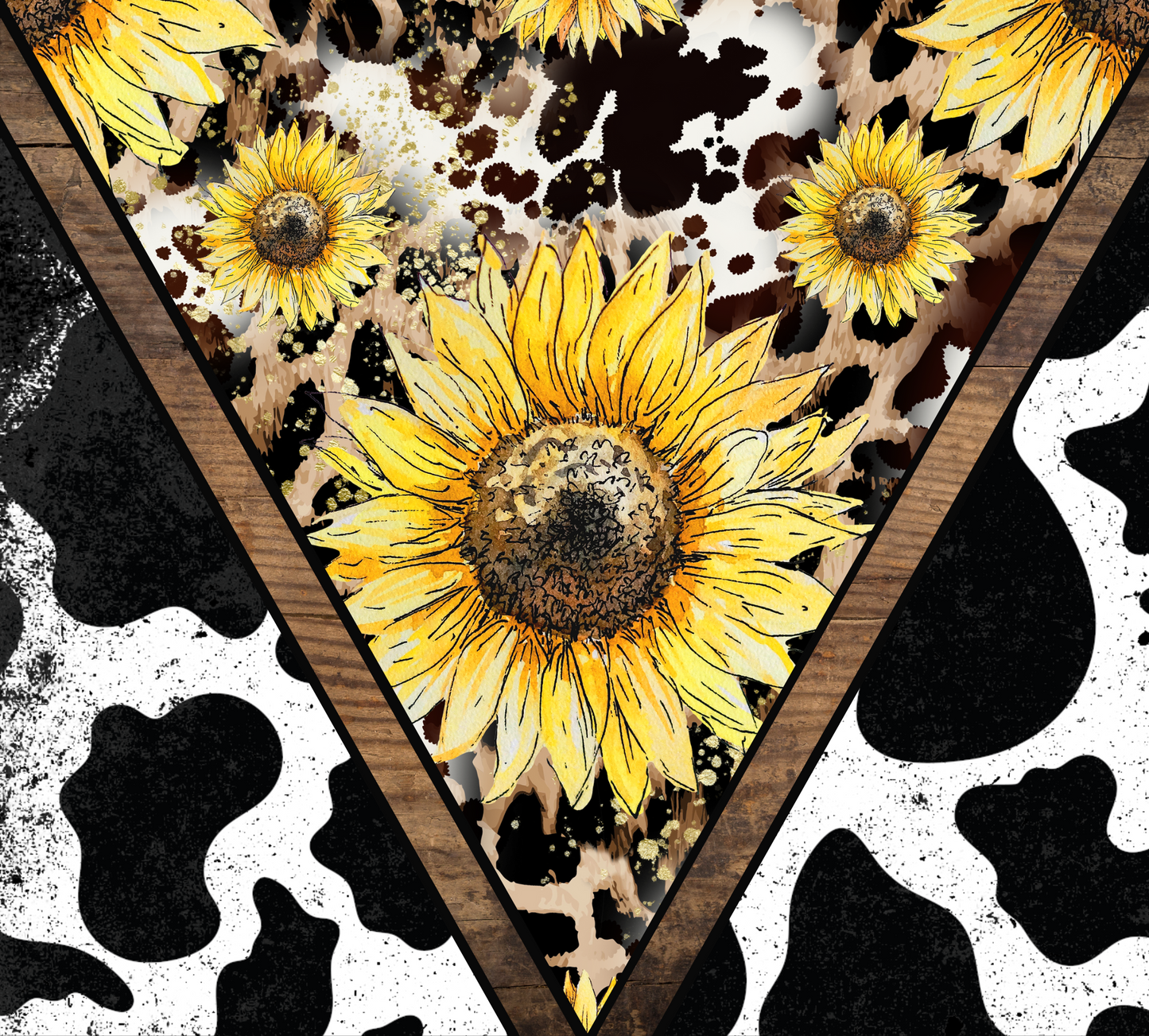 VSPLIT COW SUNFLOWER B92