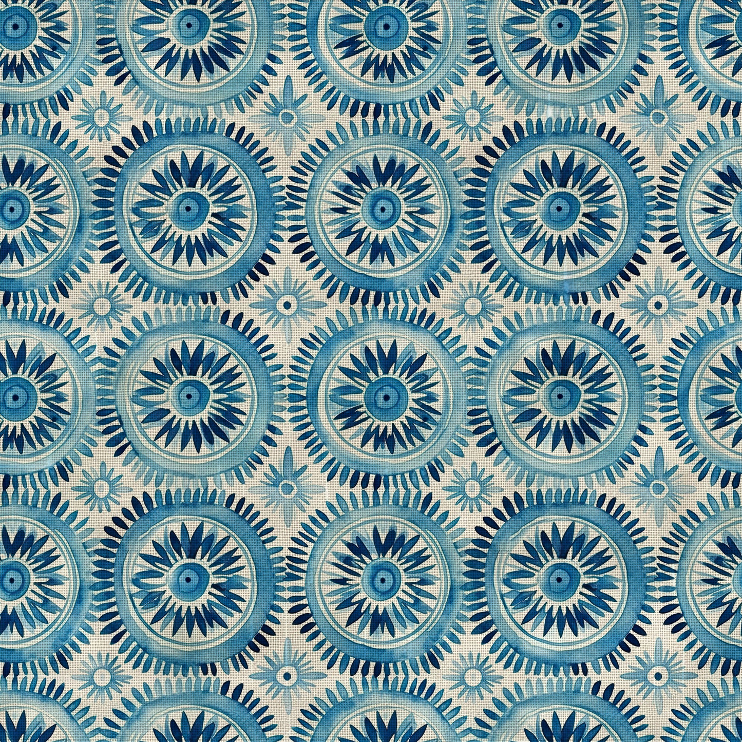 BLUE WATERCOLOR LINEN - MULTIPLE VARIATIONS