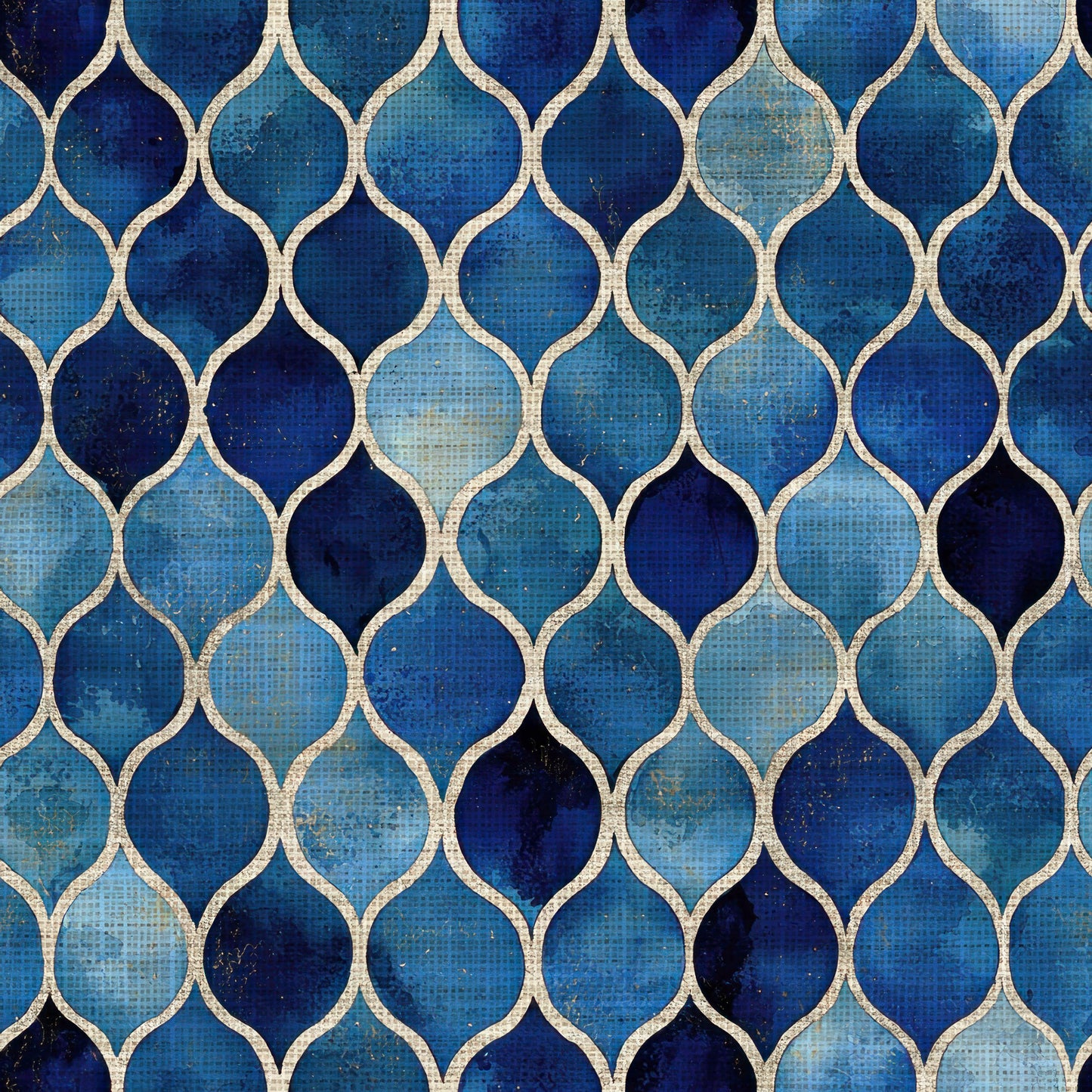BLUE WATERCOLOR LINEN - MULTIPLE VARIATIONS