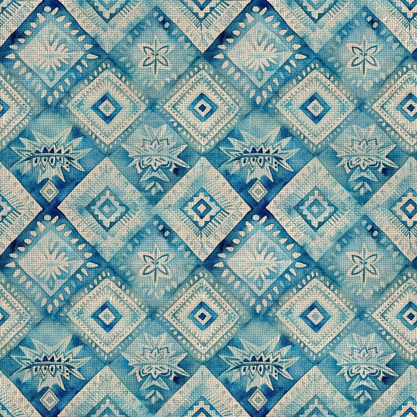 BLUE WATERCOLOR LINEN - MULTIPLE VARIATIONS