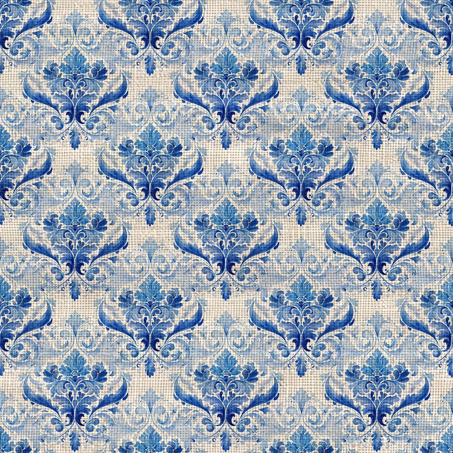 BLUE WATERCOLOR LINEN - MULTIPLE VARIATIONS