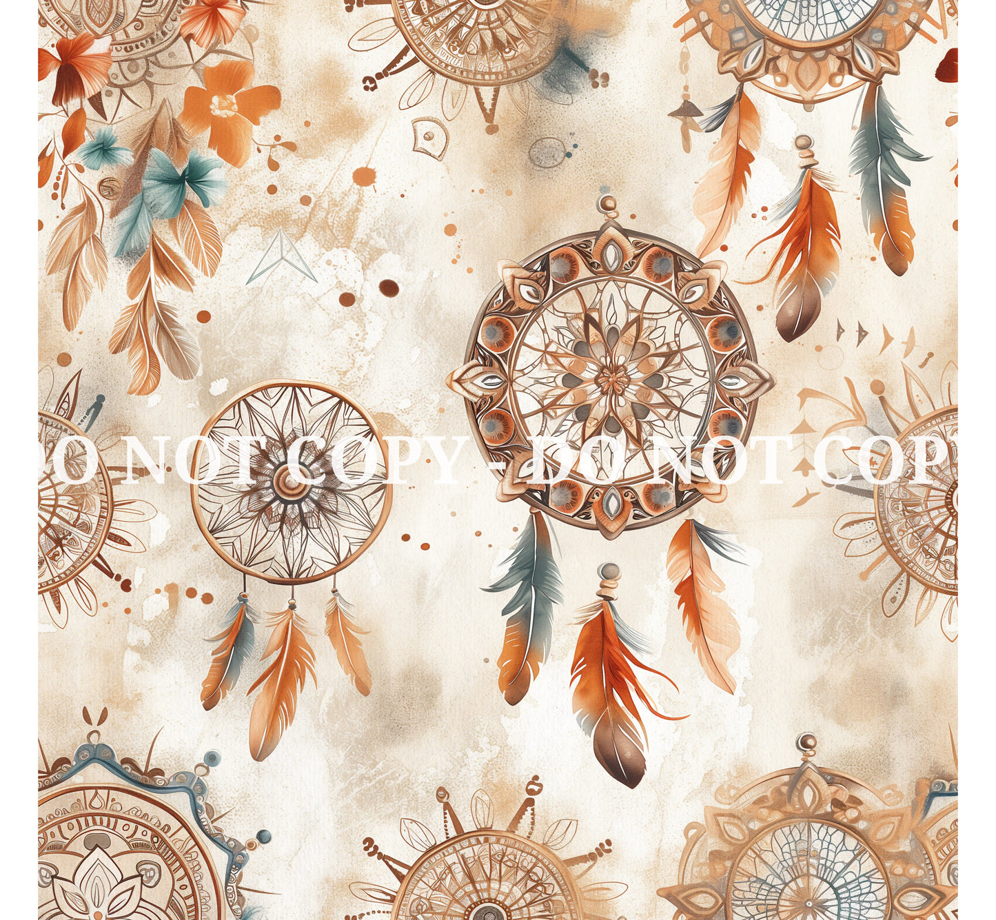 BOHO DREAMCATCHER PATTERN VINYL - MULTIPLE VARIATIONS
