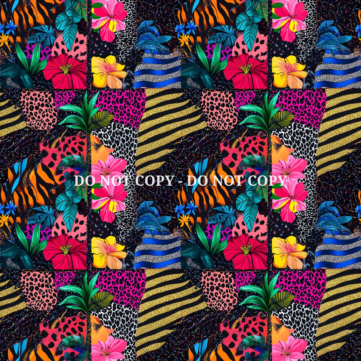 TROPICAL ANIMAL PRINT - MULTIPLE VARIATIONS