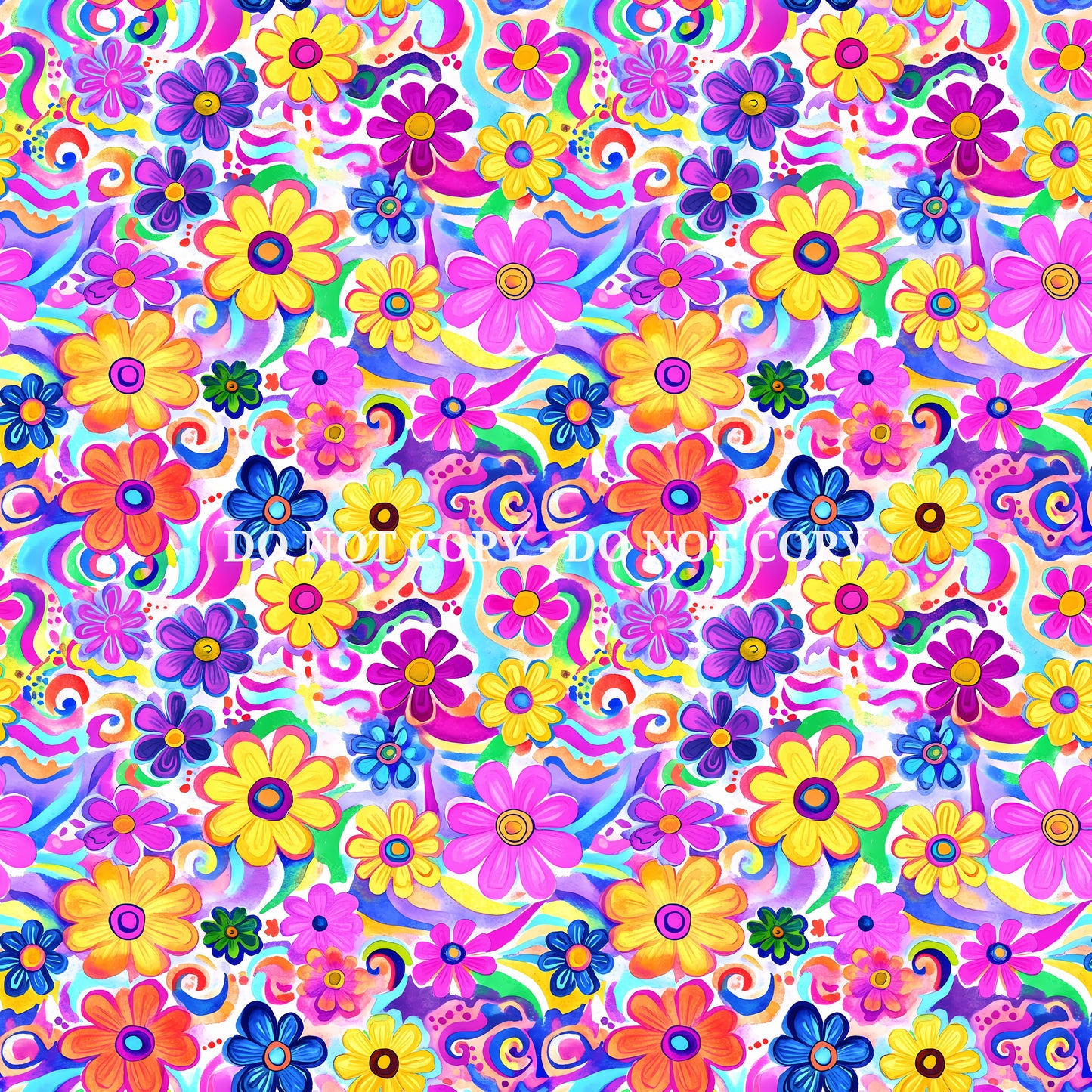 BRIGHT FLOWERS - MULTIPLE VARIATIONS