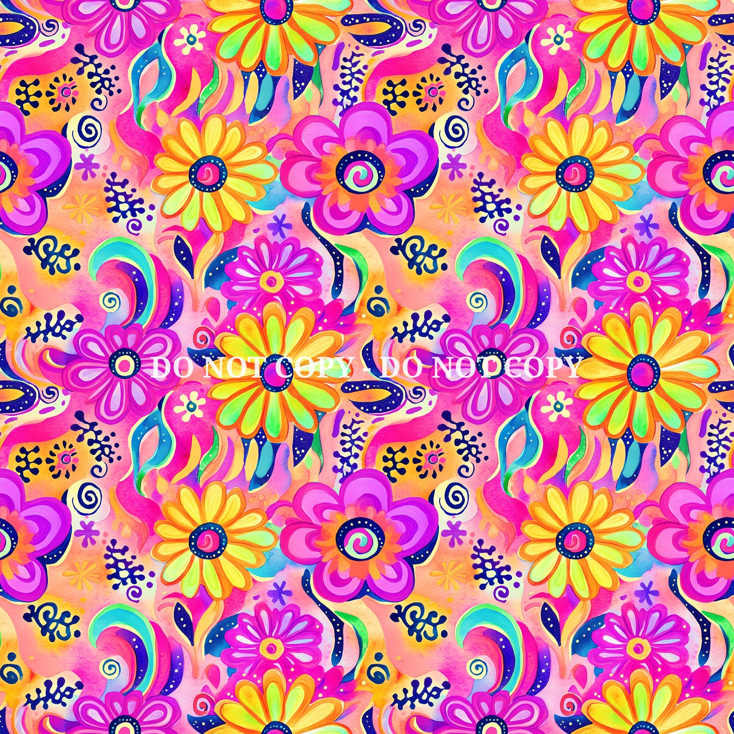 BRIGHT FLOWERS - MULTIPLE VARIATIONS