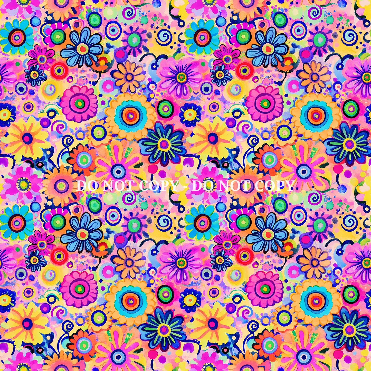 BRIGHT FLOWERS - MULTIPLE VARIATIONS