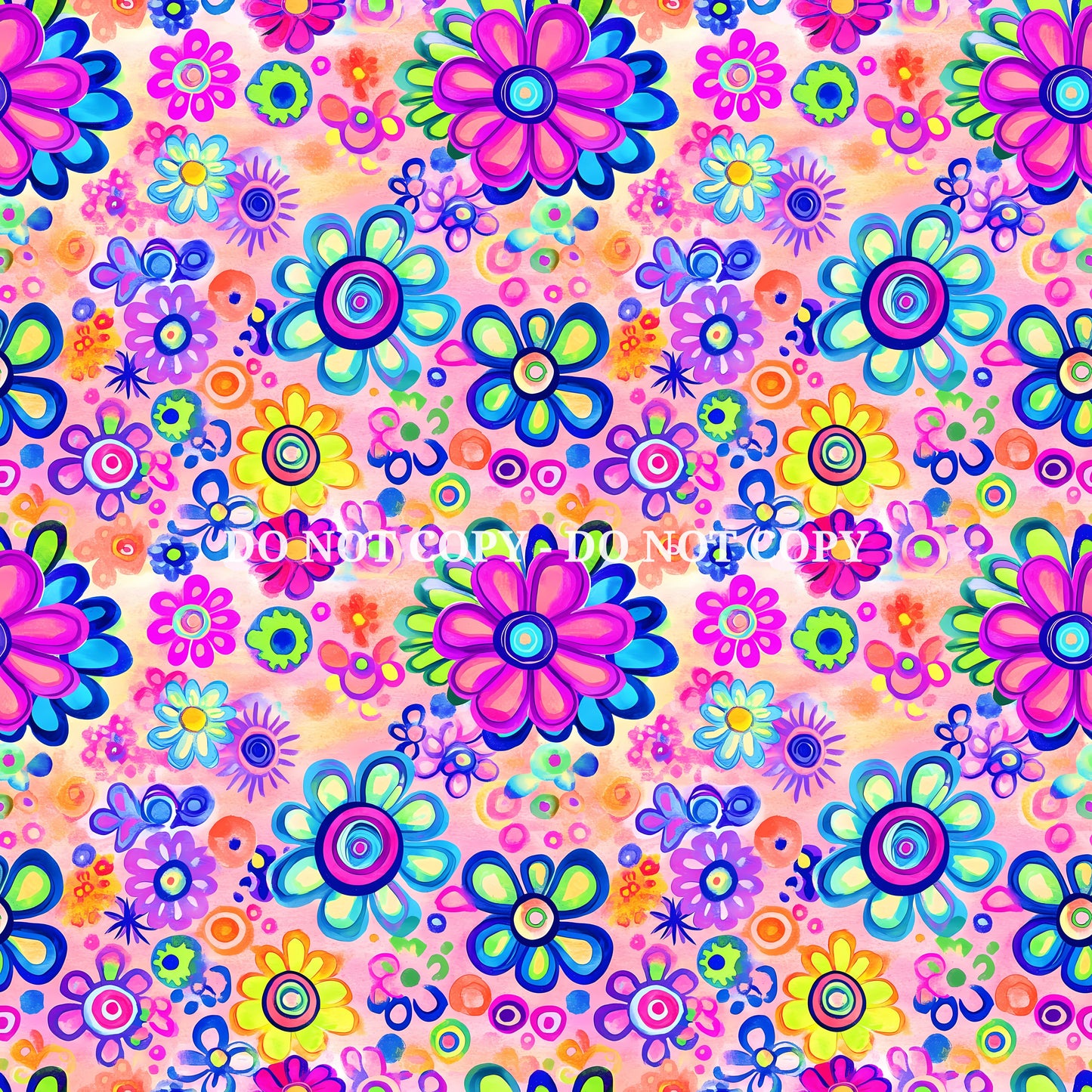 BRIGHT FLOWERS - MULTIPLE VARIATIONS
