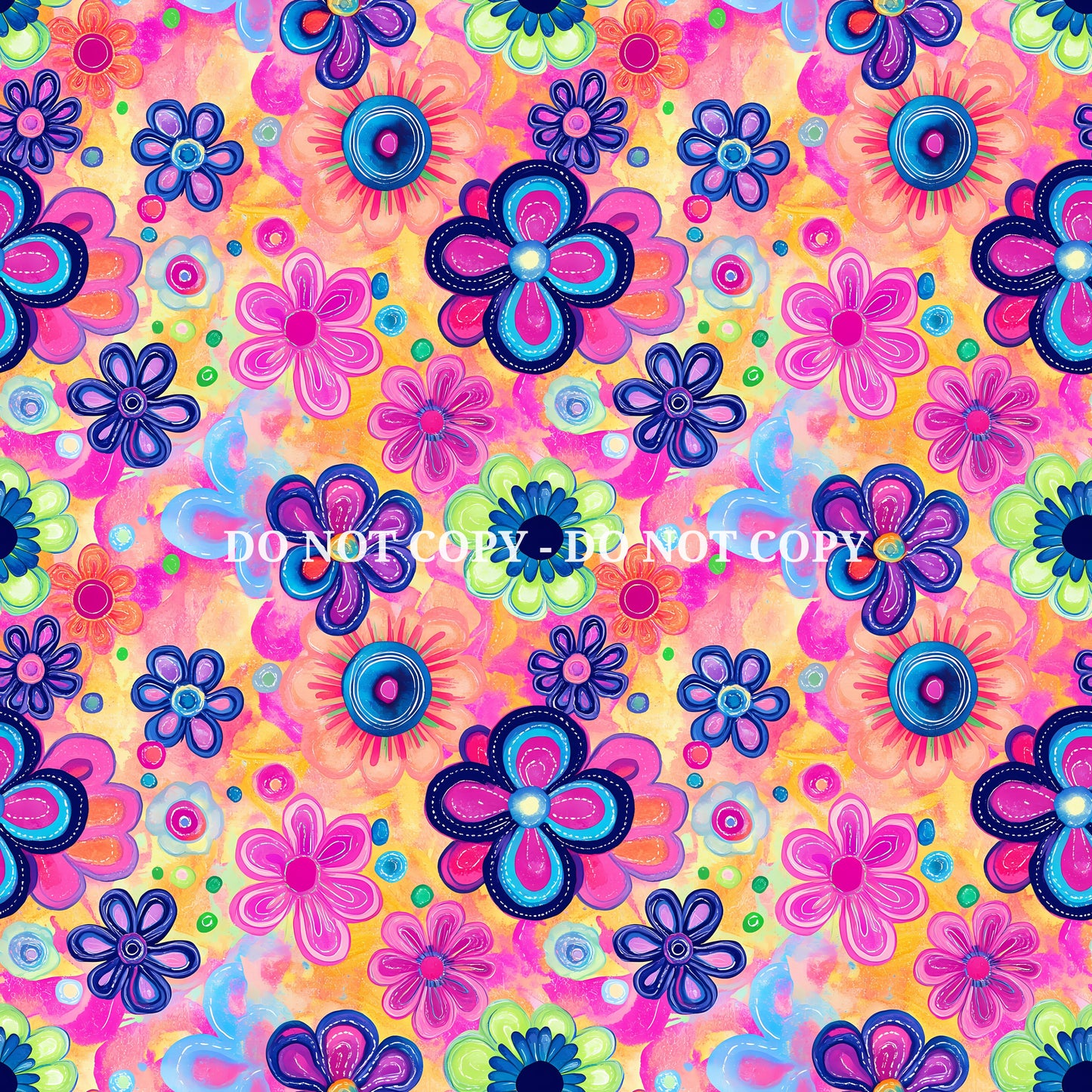BRIGHT FLOWERS - MULTIPLE VARIATIONS