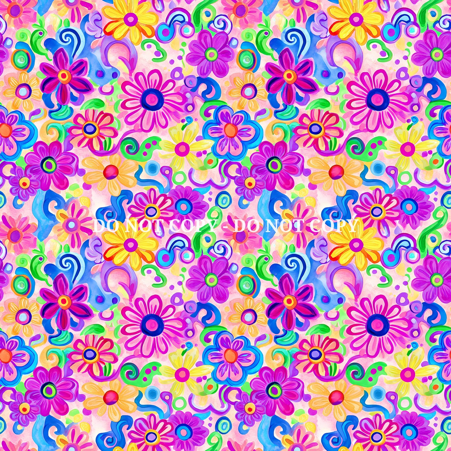 BRIGHT FLOWERS - MULTIPLE VARIATIONS