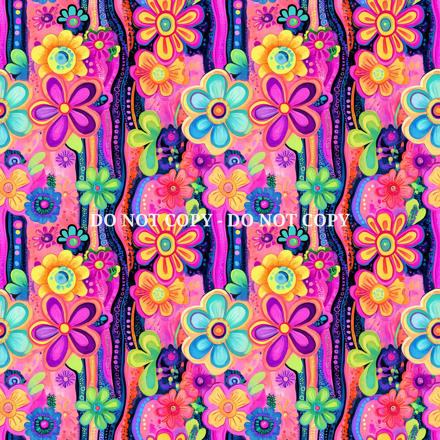 BRIGHT FLOWERS - MULTIPLE VARIATIONS