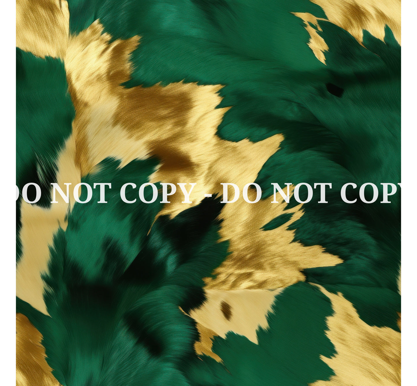 GREEN AND GOLD COWHIDE VINYL - MULTIPLE VARIATIONS