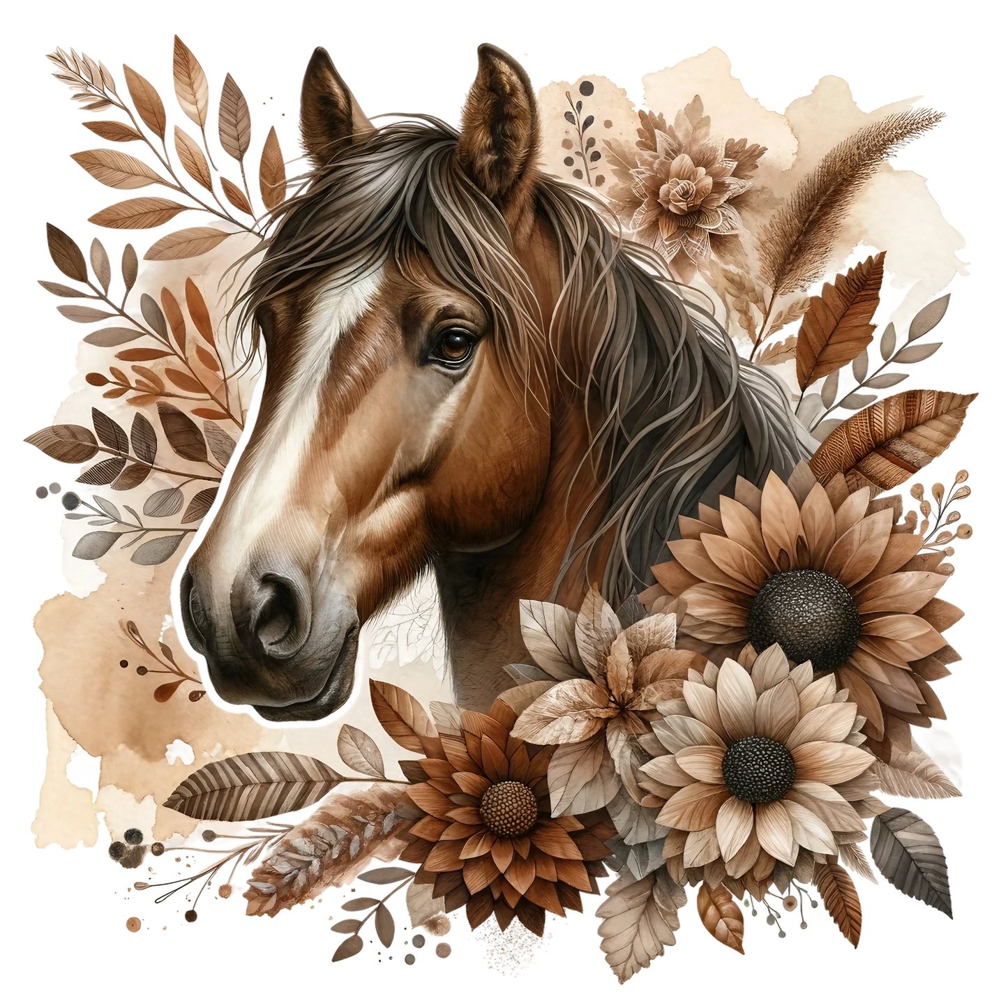 BOHO HORSES - Decals