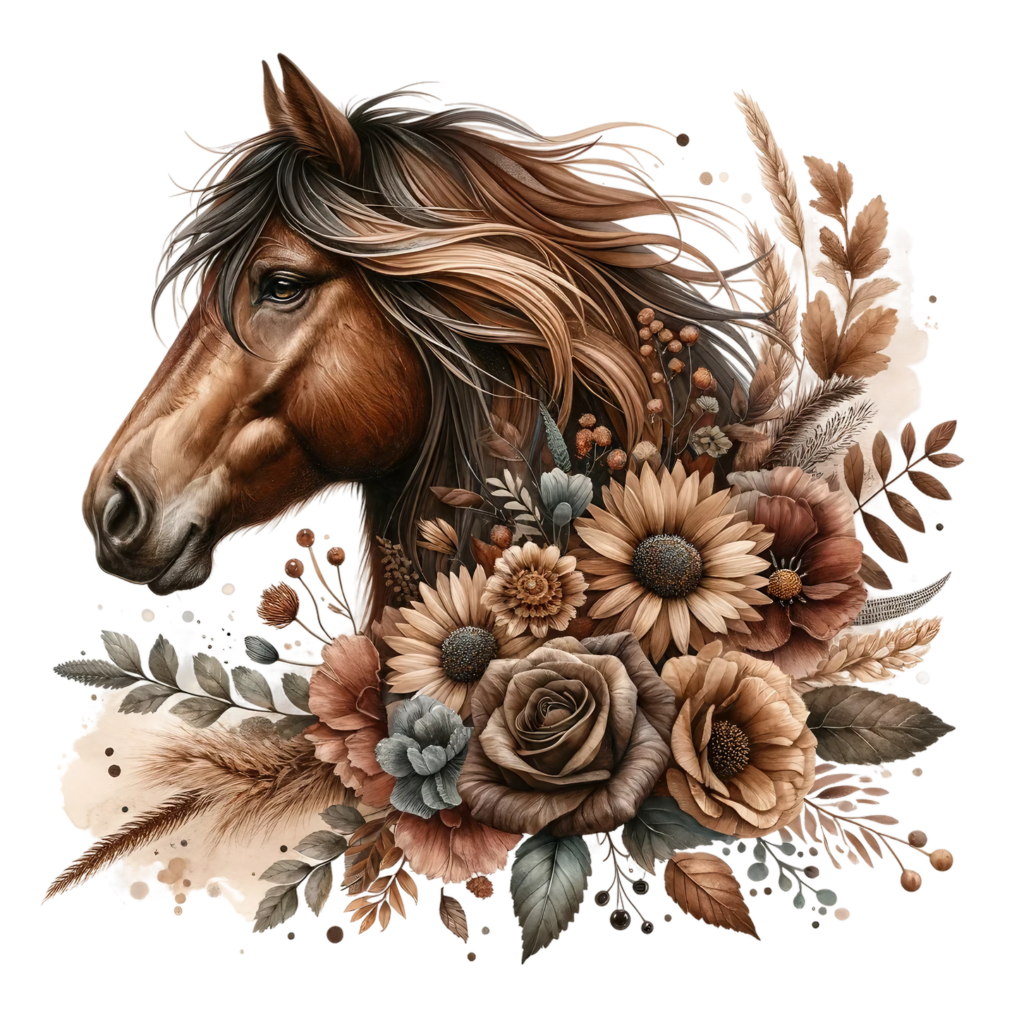BOHO HORSES - Decals