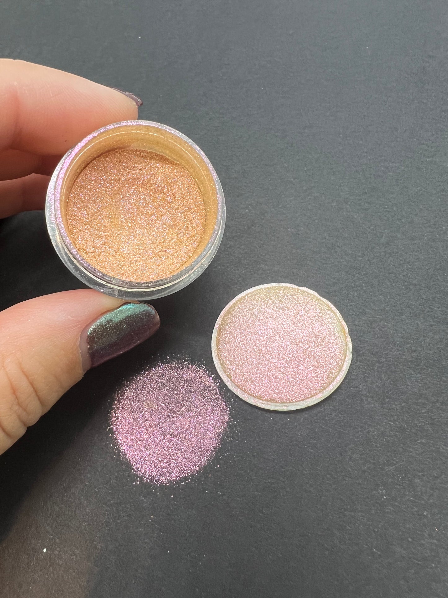 Sparks may fly - chameleon mica