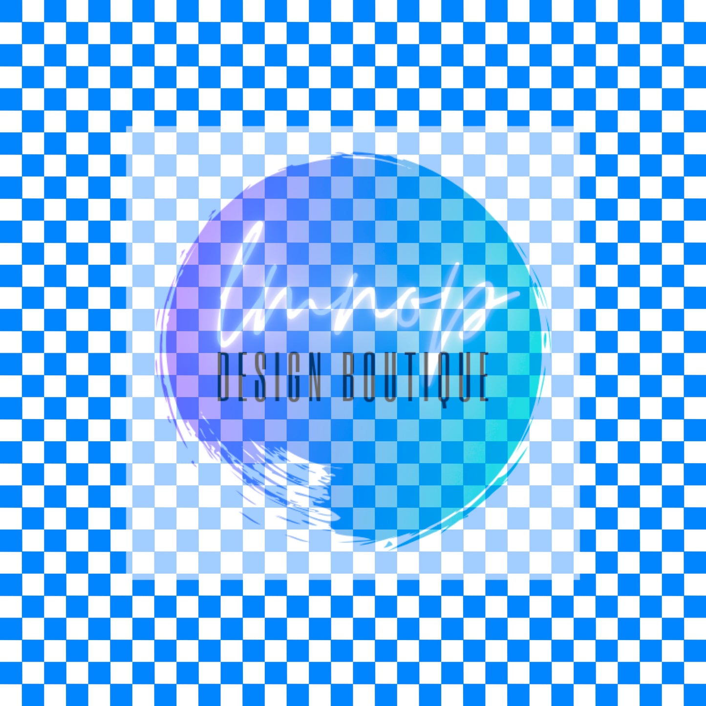 Checkers - Blue