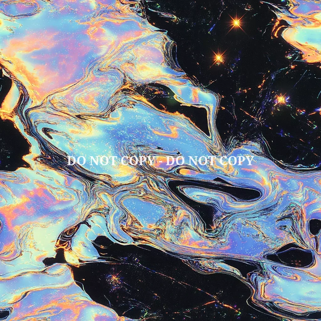 IRIDESCENT OIL SPILL VINYL - MULTIPLE VARIATIONS