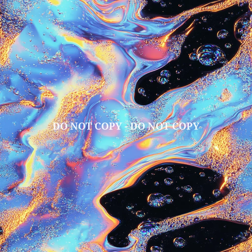 IRIDESCENT OIL SPILL VINYL - MULTIPLE VARIATIONS
