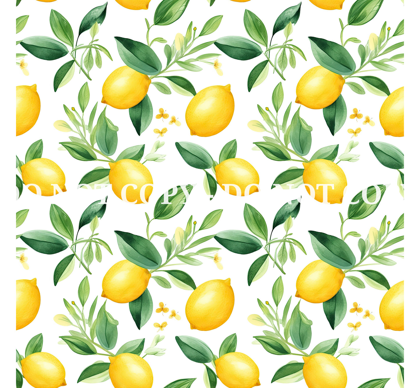 WATERCOLOR LEMON VINYL - MULTIPLE VARIATIONS