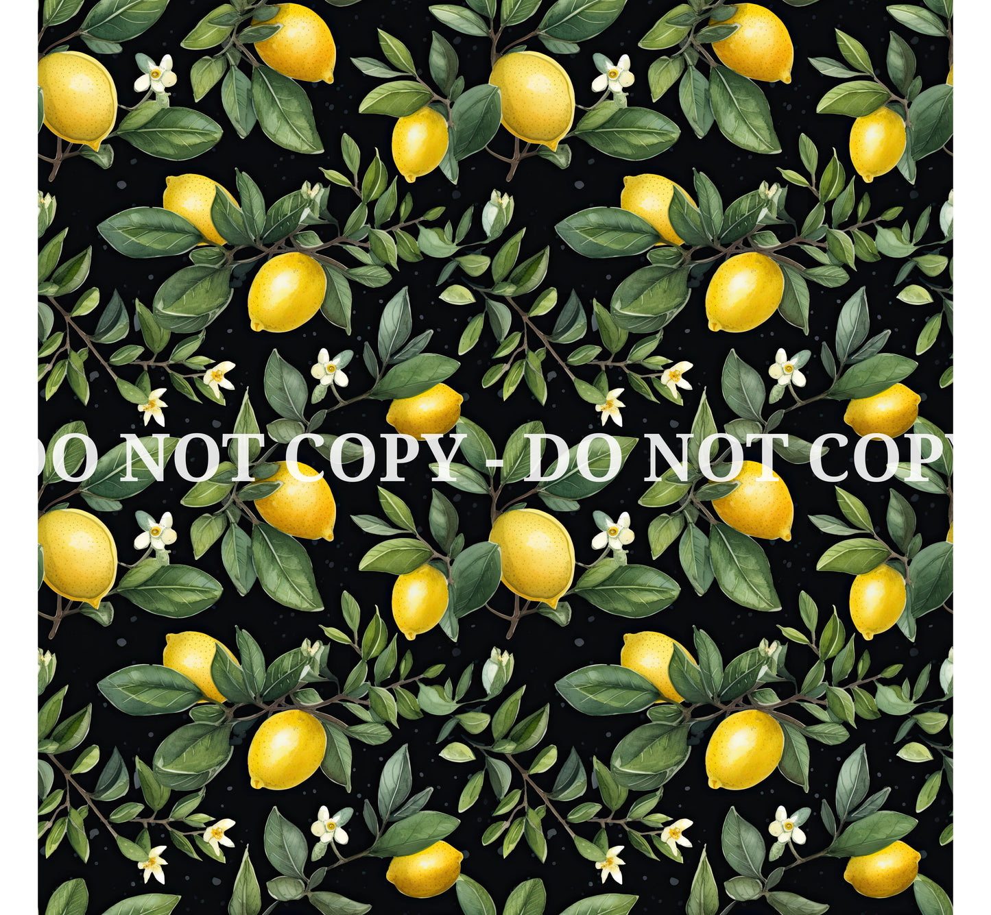 WATERCOLOR LEMON VINYL - MULTIPLE VARIATIONS
