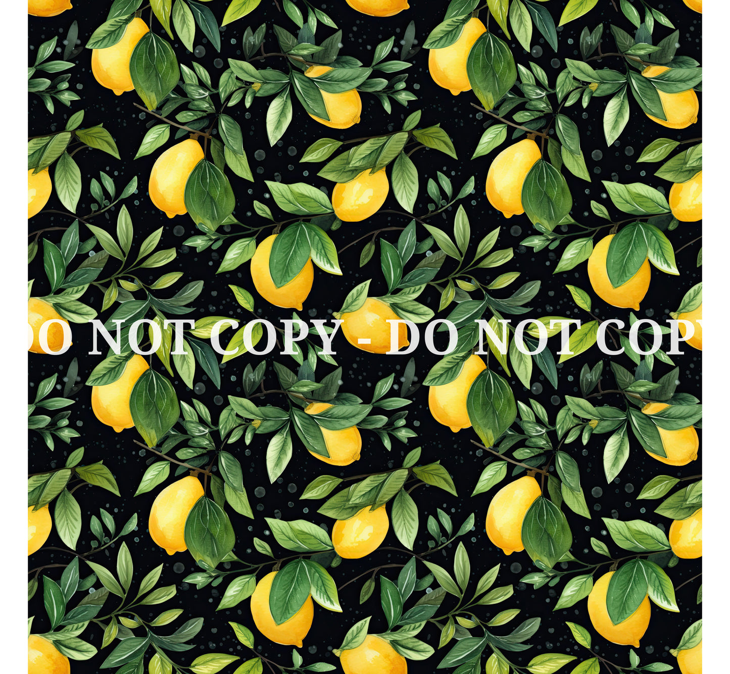 WATERCOLOR LEMON VINYL - MULTIPLE VARIATIONS