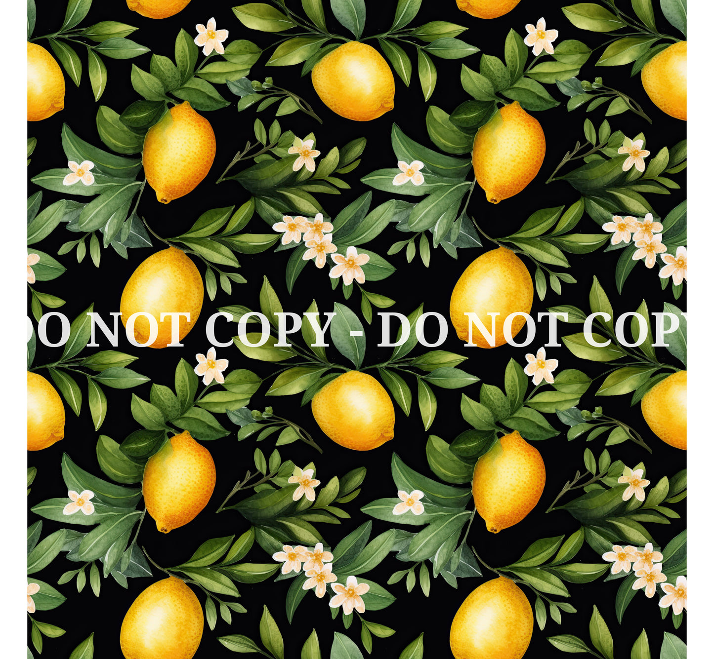 WATERCOLOR LEMON VINYL - MULTIPLE VARIATIONS