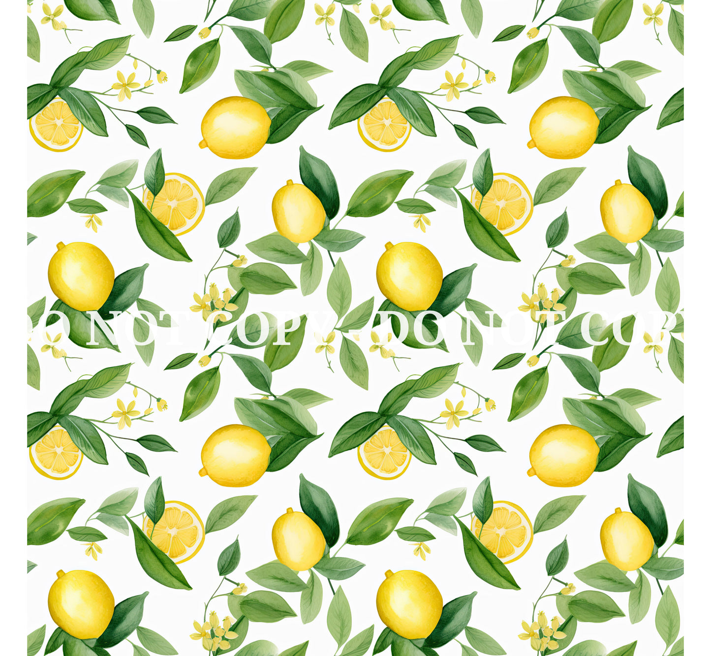 WATERCOLOR LEMON VINYL - MULTIPLE VARIATIONS