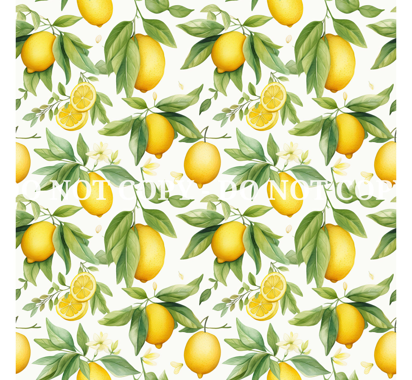 WATERCOLOR LEMON VINYL - MULTIPLE VARIATIONS