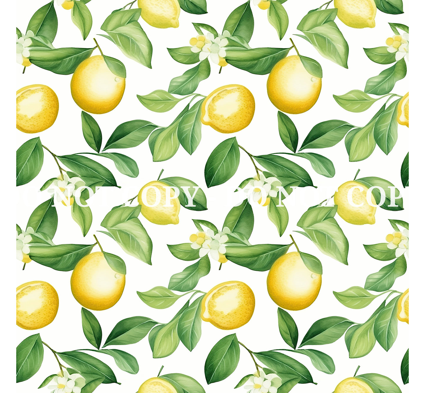 WATERCOLOR LEMON VINYL - MULTIPLE VARIATIONS