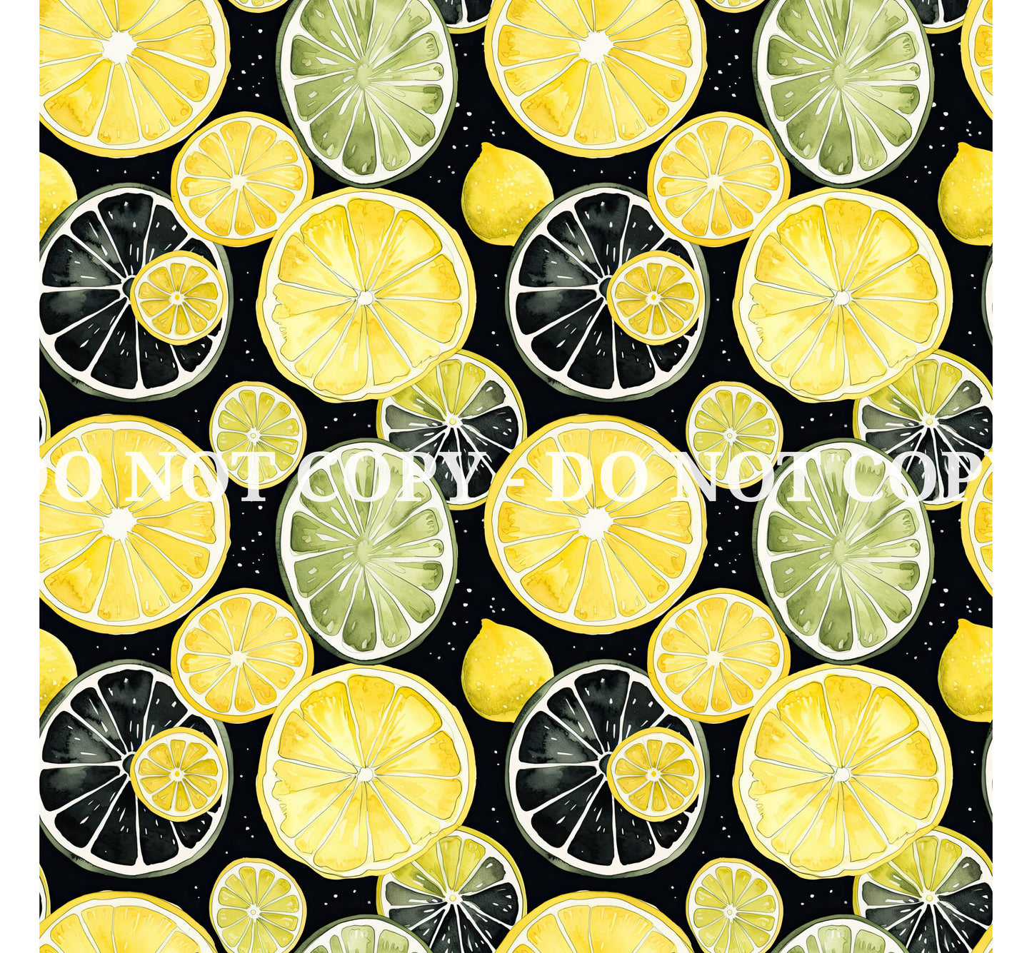 WATERCOLOR LEMON VINYL - MULTIPLE VARIATIONS