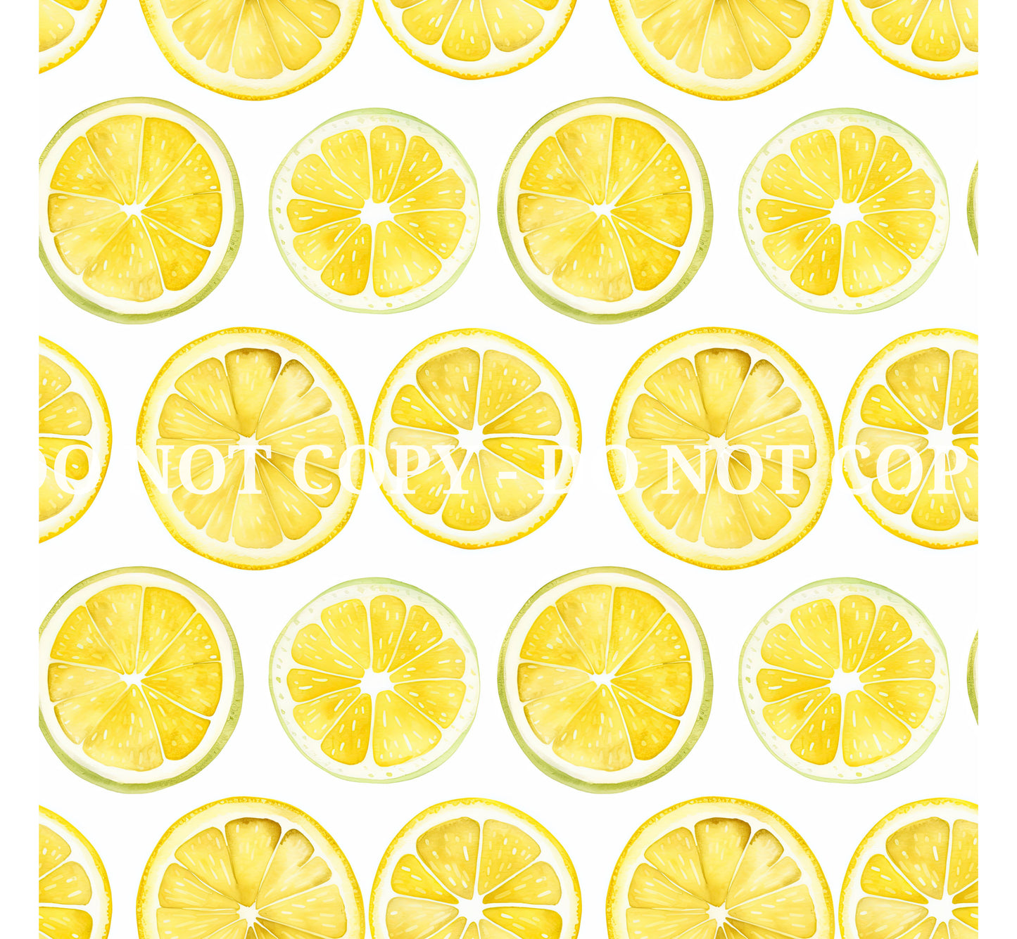 WATERCOLOR LEMON VINYL - MULTIPLE VARIATIONS
