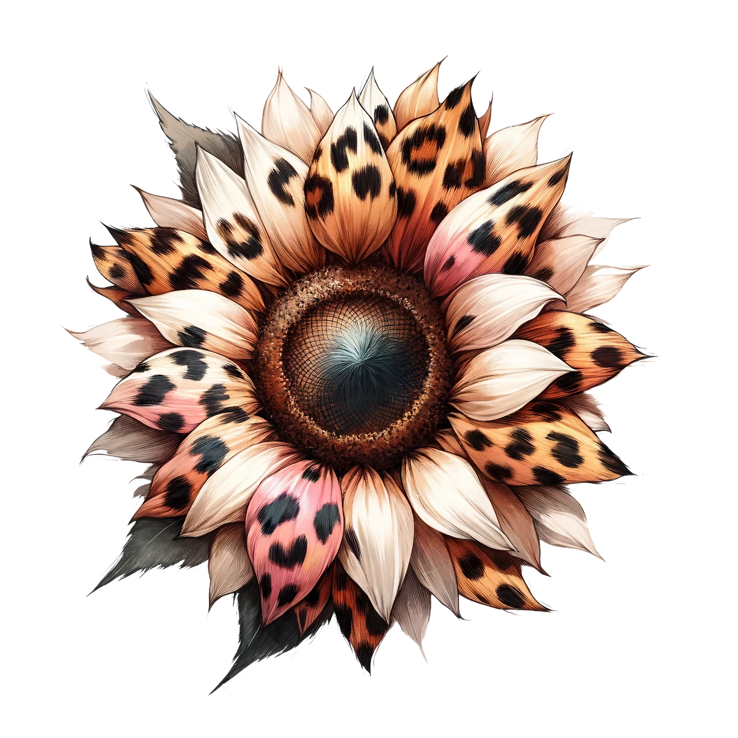 LEOPARD SUNFLOWERS - Decals