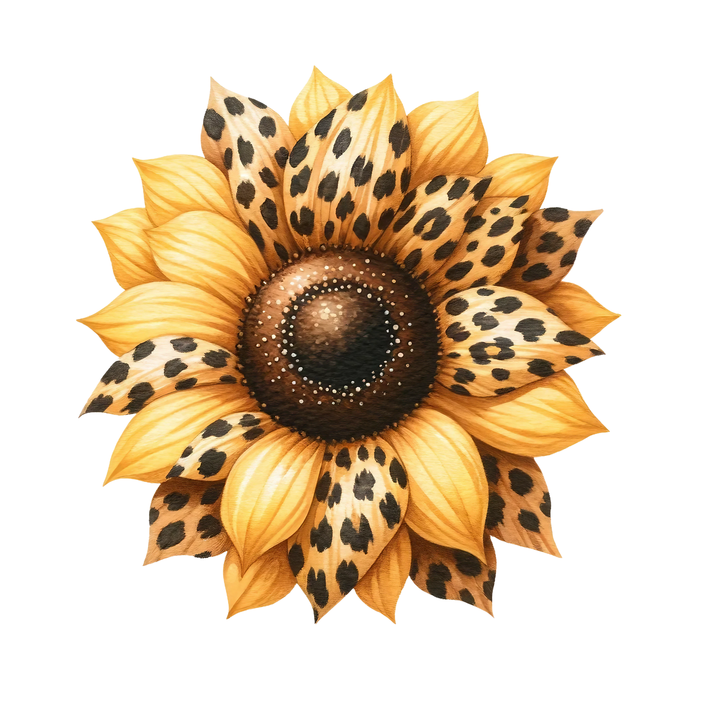 LEOPARD SUNFLOWERS - Decals