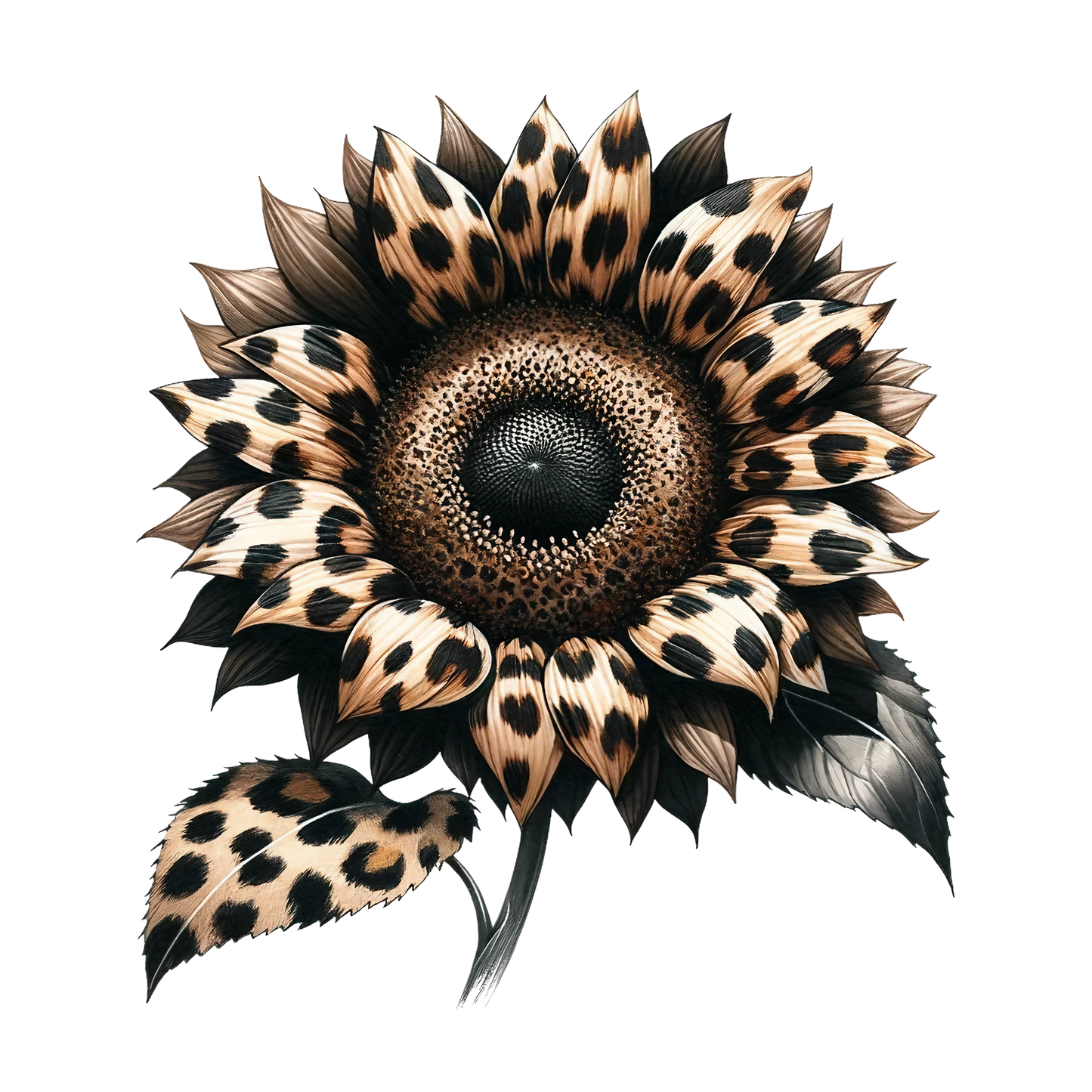 LEOPARD SUNFLOWERS - Decals