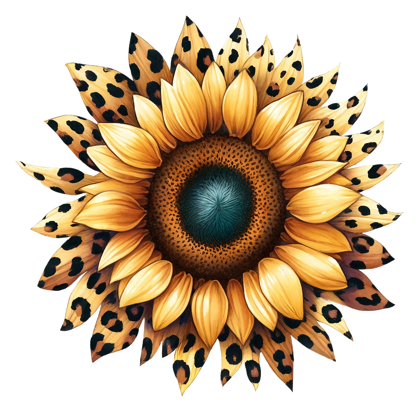 LEOPARD SUNFLOWERS - Decals