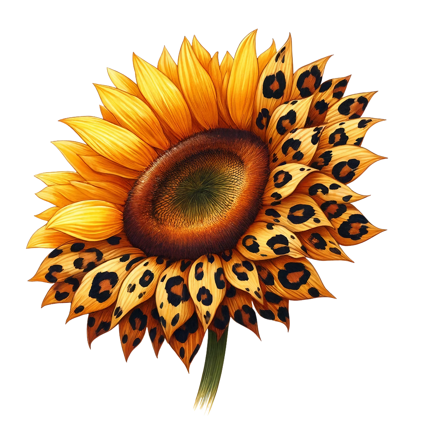 LEOPARD SUNFLOWERS - Decals